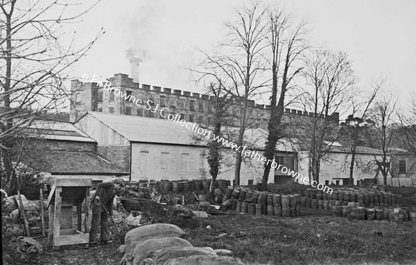 INDUSTRIAL BUILDINGS AND BARRELS